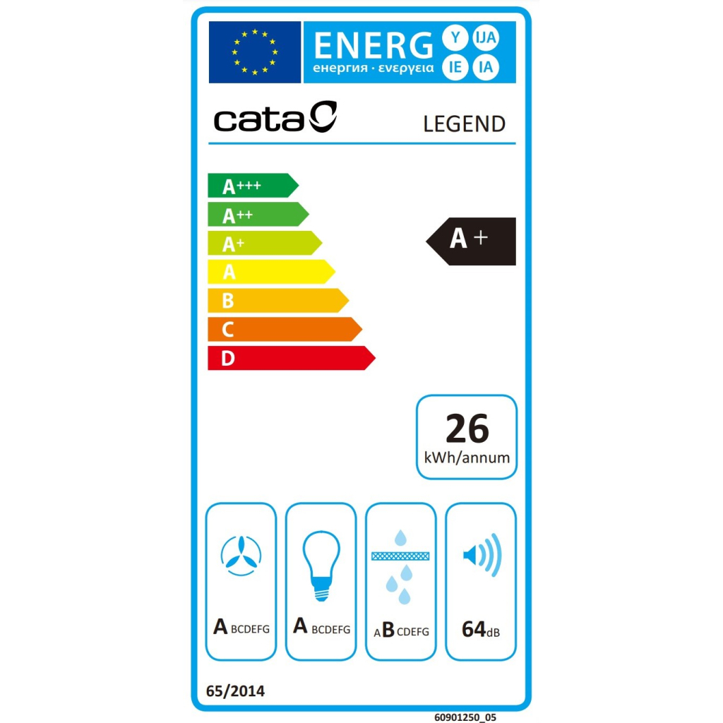 Витяжка кухонна Cata Legend 700 x (02021306) - зображення 3