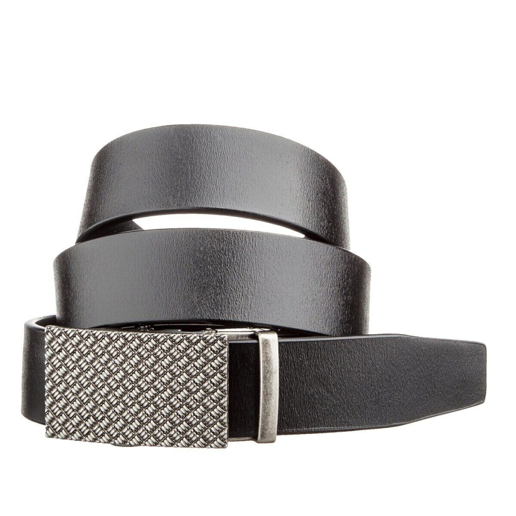 Ремінь Vintage З автоматичною пряжкою Чорний (20212) - зображення 1