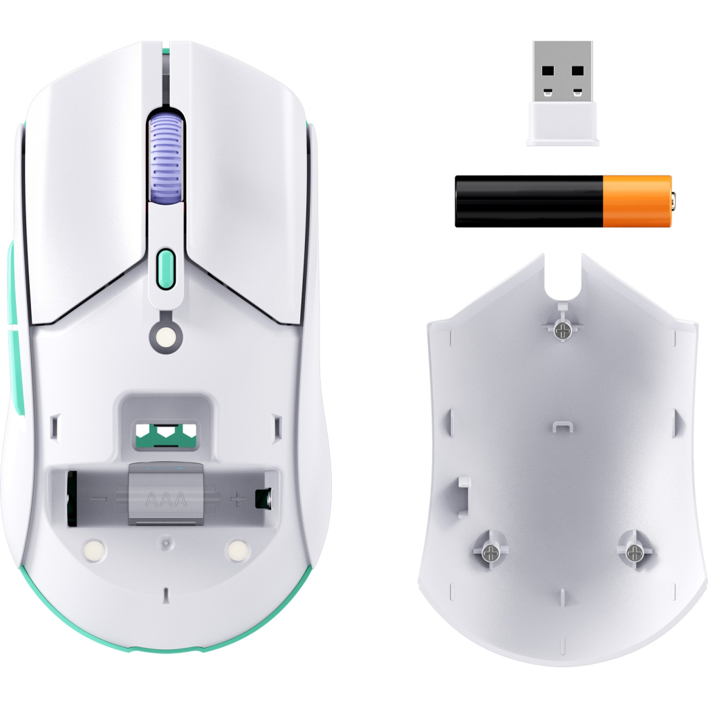 Мишка HyperX Pulsefire Haste 2 Core Wireless White (8R2E7AA) - зображення 6