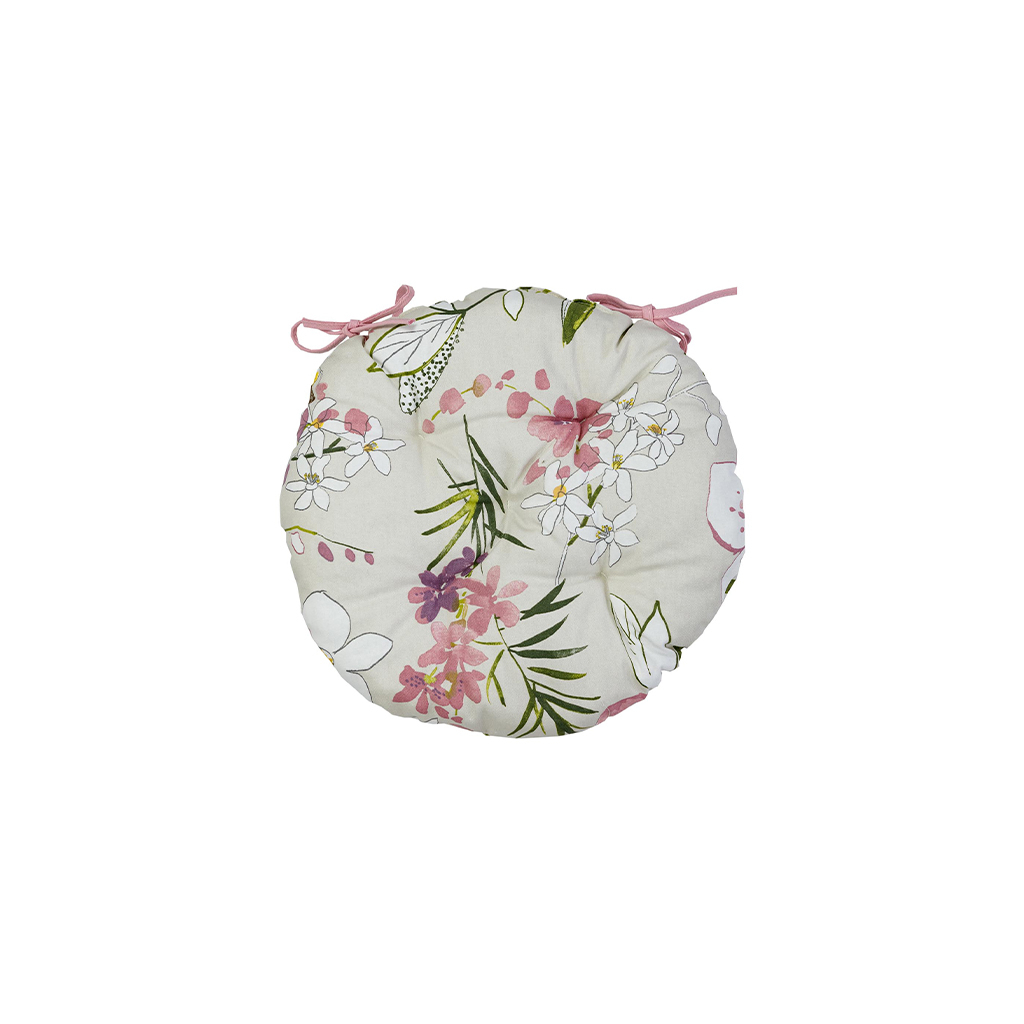 Подушка на стілець Прованс Орхідея D-40 (4823093449473) - зображення 1