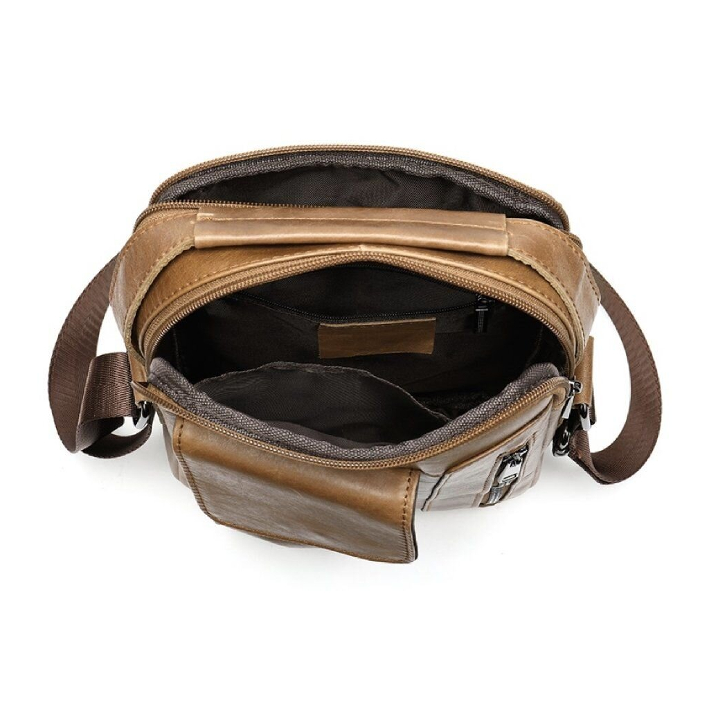 Сумка Vintage Світло-коричнева (14707) - зображення 7