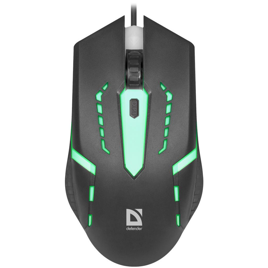 Мишка Defender Hit MB-601 Black (52601) - зображення 2