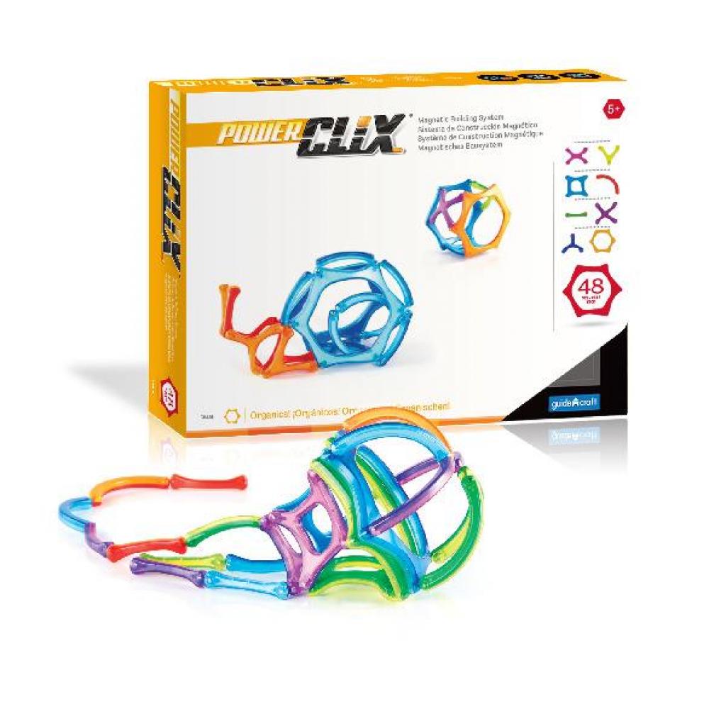 Конструктор Guidecraft PowerClix Organics 48 деталей (G9431) - зображення 1