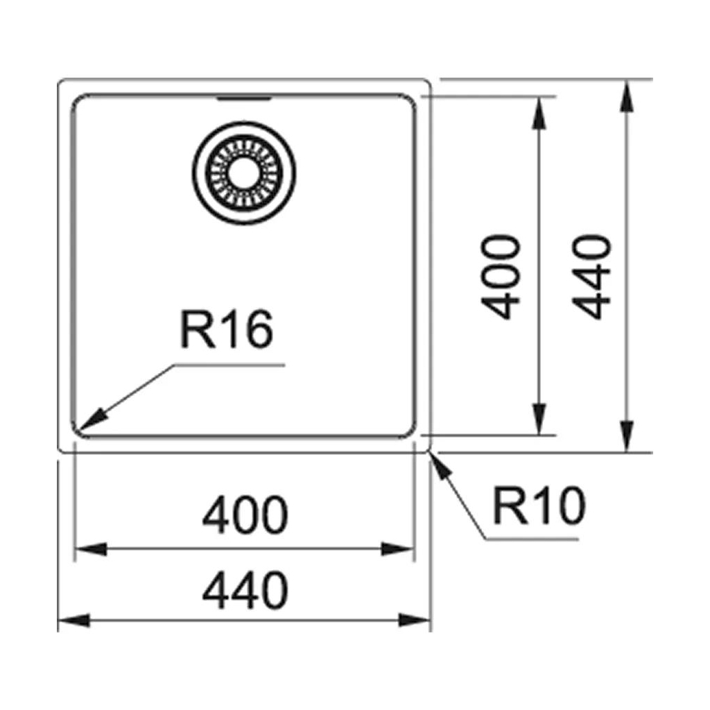 Мийка кухонна Franke 127.0598.745 - зображення 3