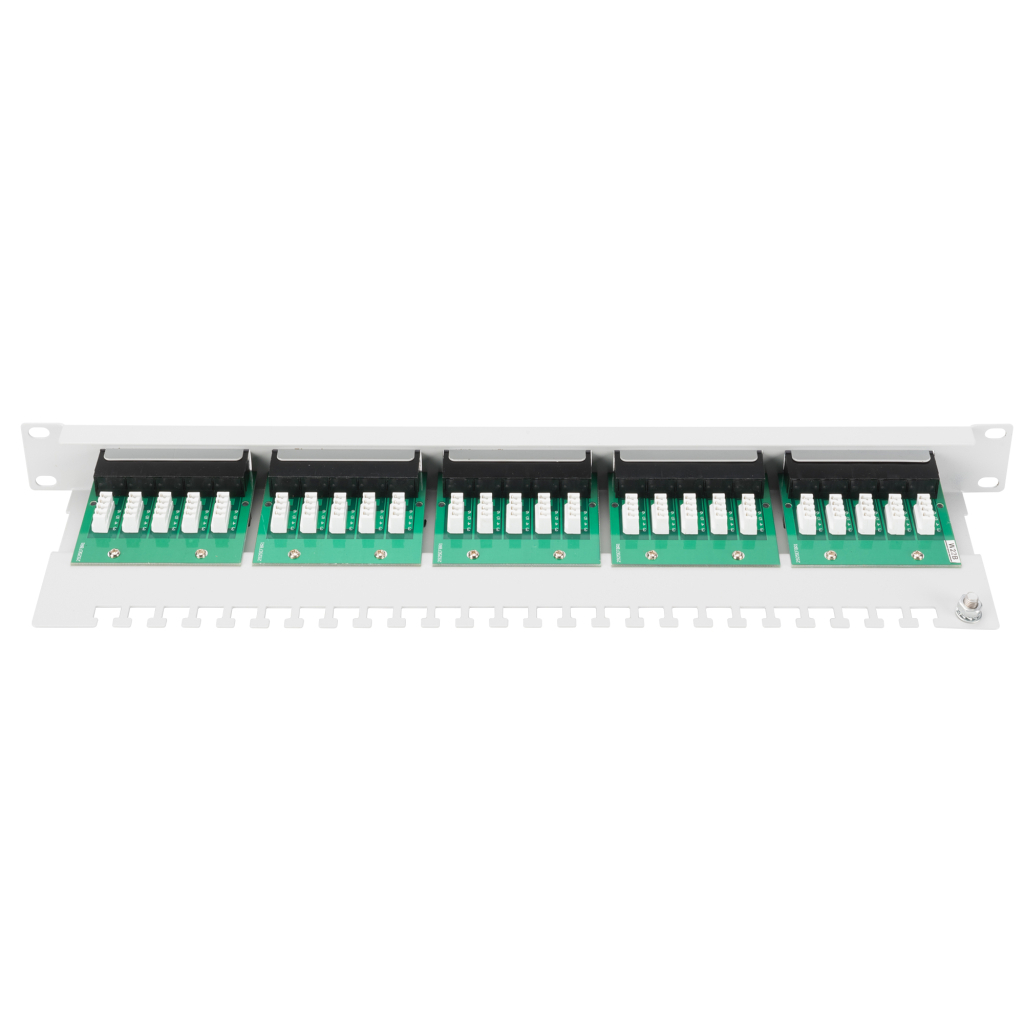 Патч-панель 19" 25xRJ-45 UTP cat.3, 1U Digitus (DN-91325-1) - зображення 2