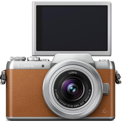 Цифровий фотоапарат Panasonic DMC-GF7 Kit 12-32mm Brown (DMC-GF7KEE-T) - зображення 6