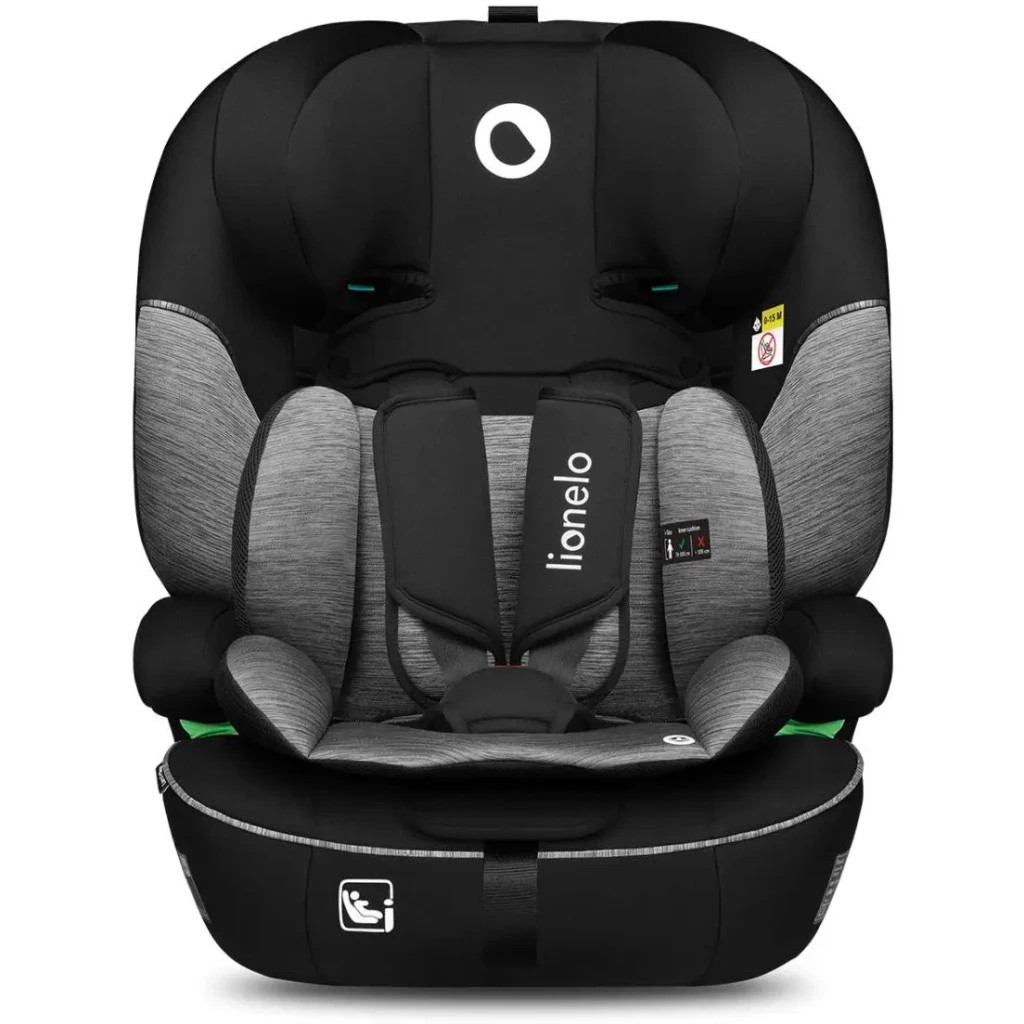 Автокрісло Lionelo Levi i-Size Black Grey (LO-LEVI I-SIZE BLACK GREY) - зображення 4