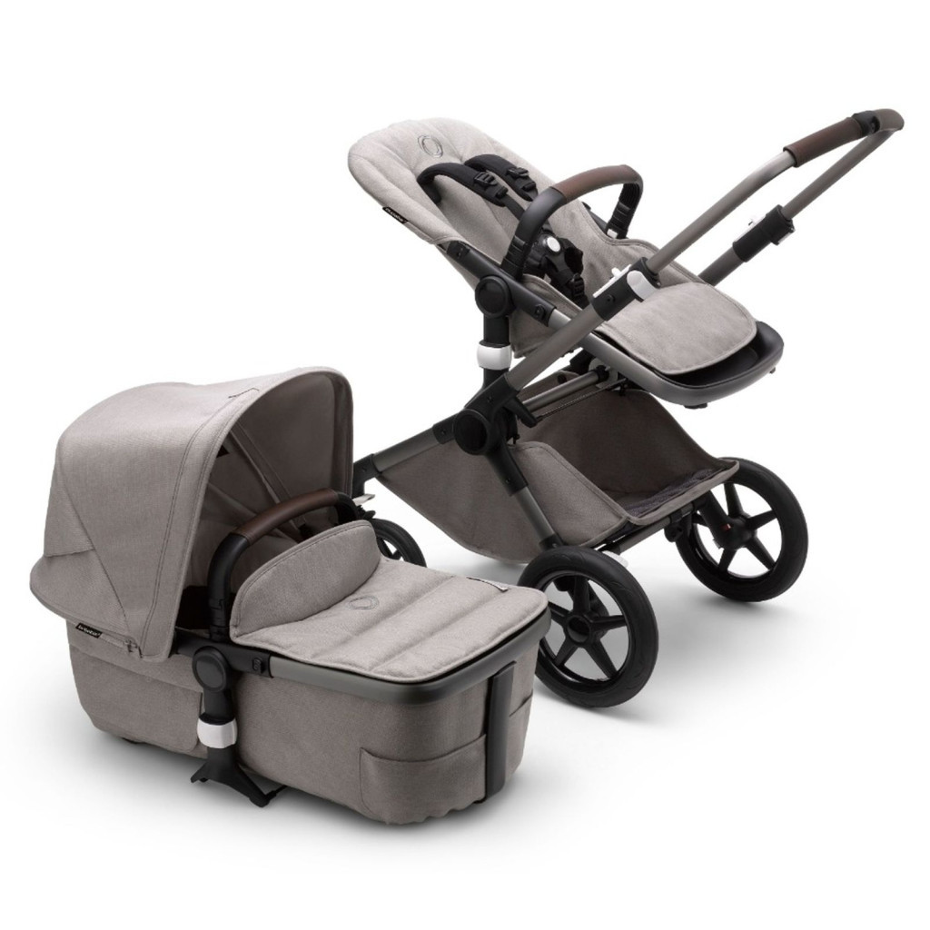 Коляска Bugaboo 2 в 1 Fox 3 Mineral Graphite/Light Grey (2306010033) - зображення 12