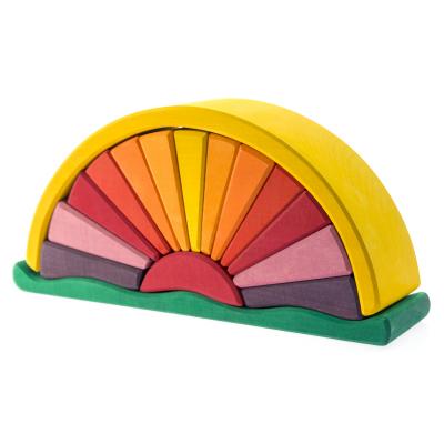 Конструктор Nic дерев'яний Схід жовтий (NIC523320) - зображення 1