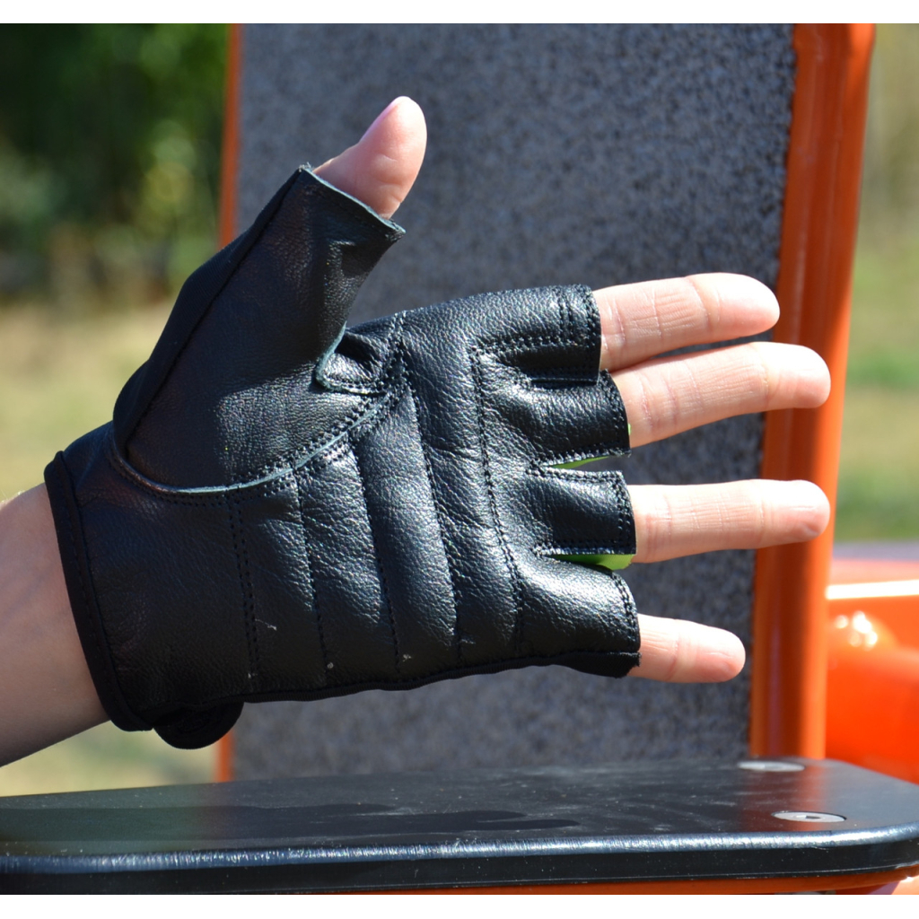 Рукавички для фітнесу MadMax MFG-251 Rainbow Green XS (MFG-251-Green_XS) - зображення 3