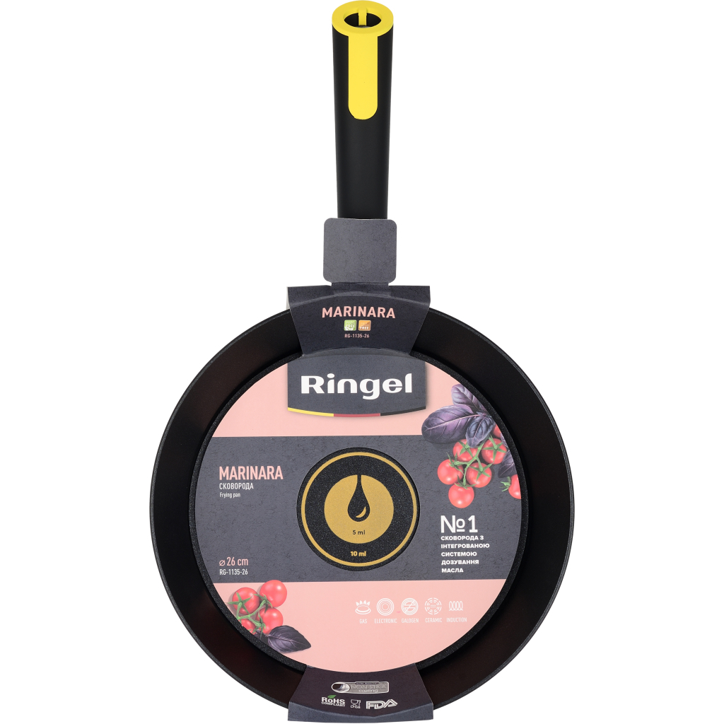 Сковорода Ringel Marinara глибока 28 см (RG-1135-28) - зображення 4