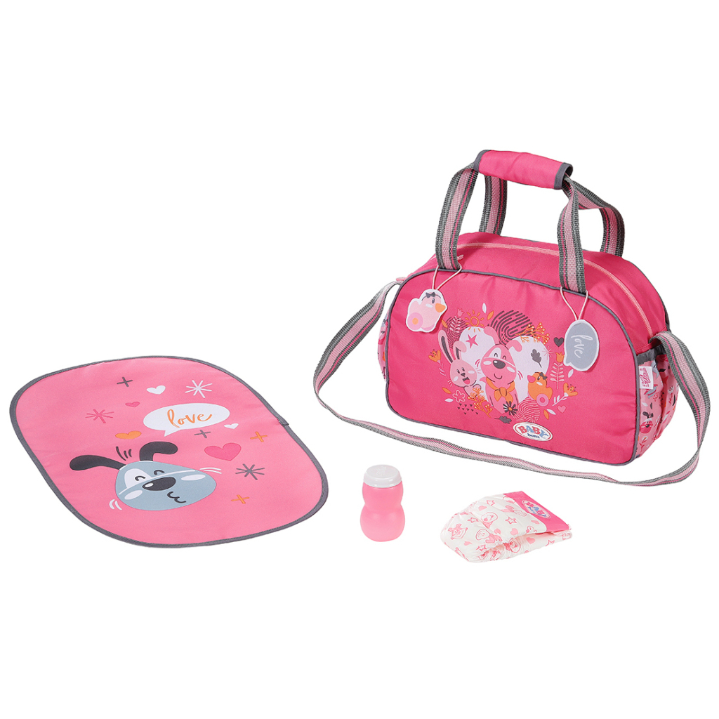 Аксесуар до ляльки Zapf Сумка для ляльки Baby Born Турбота про малюка S2 з аксесуарами (832455) - зображення 1