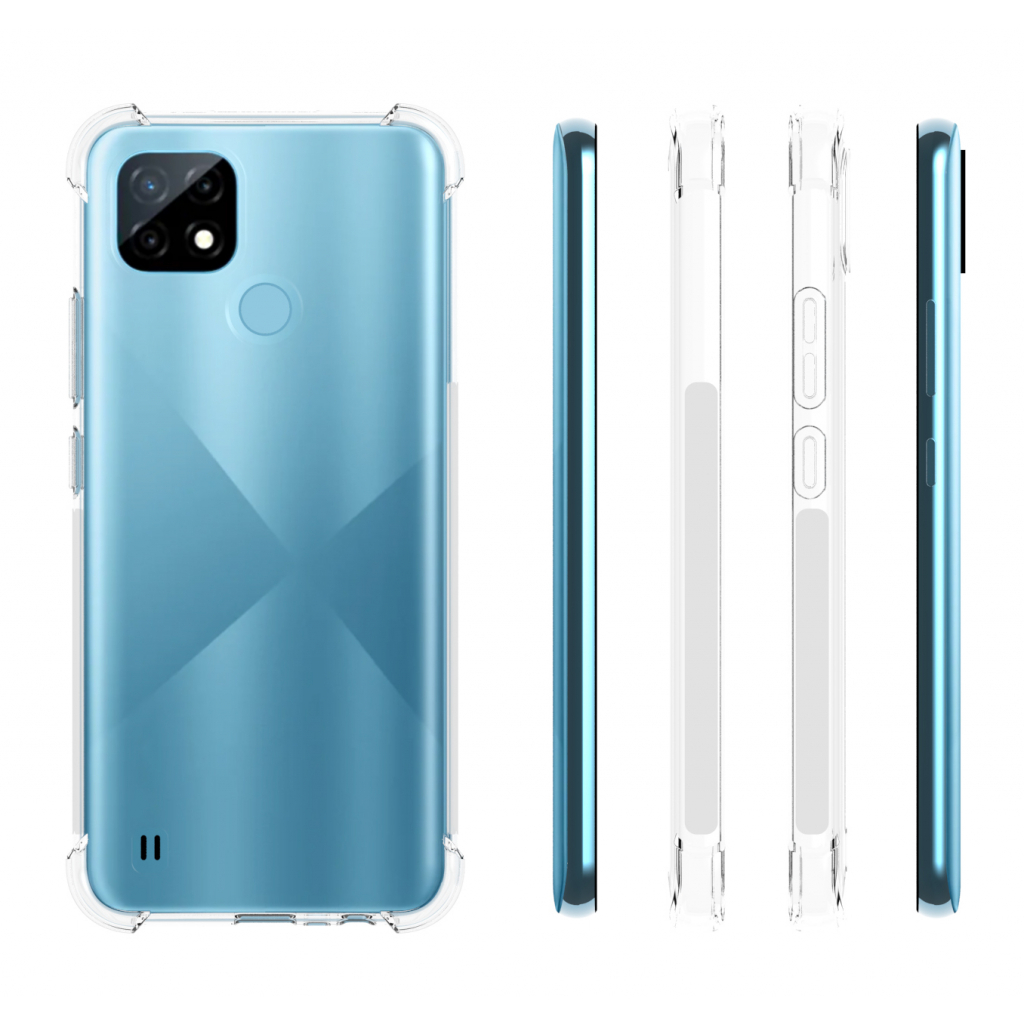 Чохол до мобільного телефона BeCover Anti-Shock Realme C21Y Clear (706971) - зображення 2