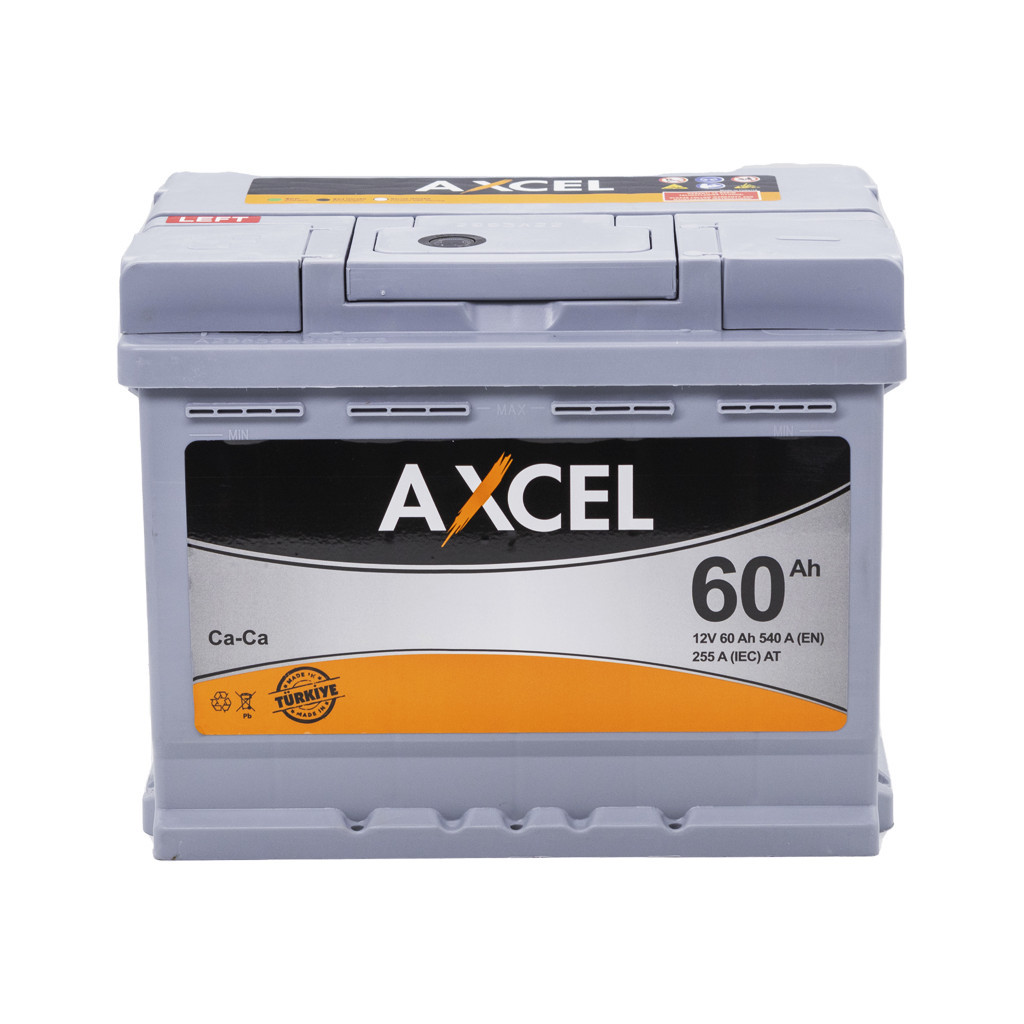 Акумулятор автомобільний AXCEL 60A +лів. (L2) (540 пуск) - зображення 1