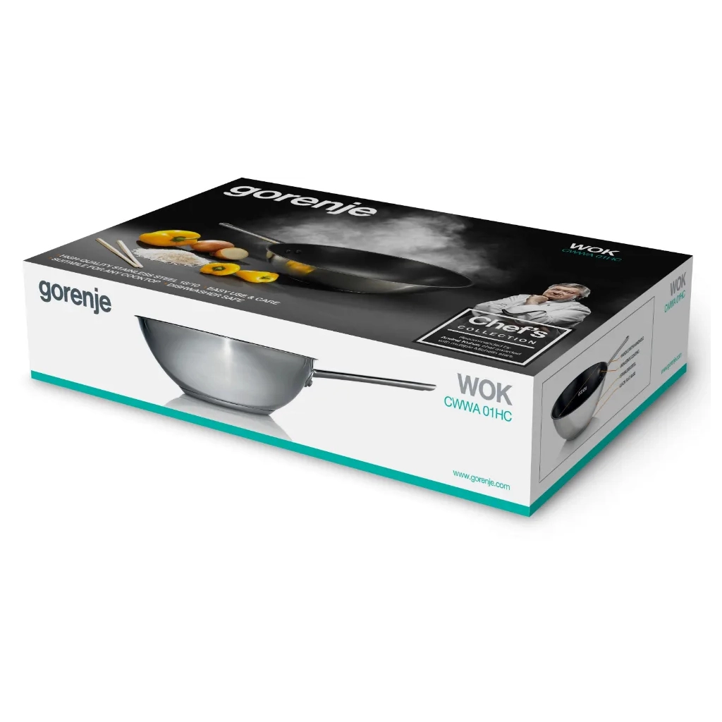 Сковорода Gorenje WOK 30 см (CWWA01HC) - зображення 2