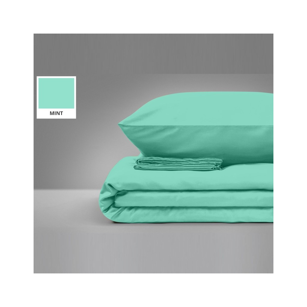 Наволочка MirSon Бязь Premium 11-2208 Mint 40х60 (2200000952929) - зображення 1