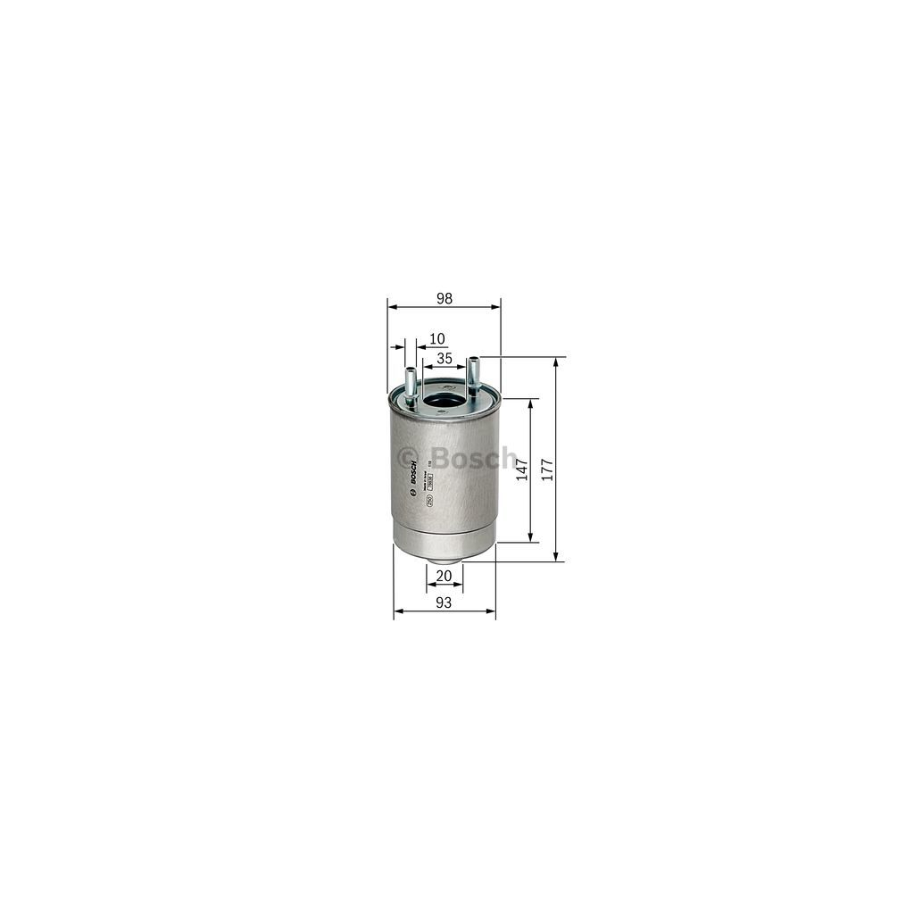 Фільтр паливний Bosch F 026 402 067 - зображення 5