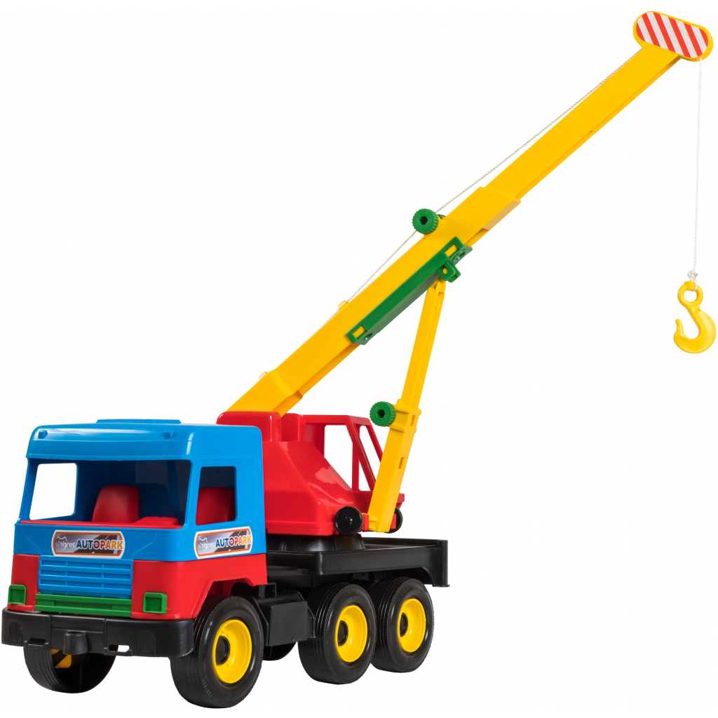 Спецтехніка Tigres "Middle truck" кран жовтий (39226) - зображення 2