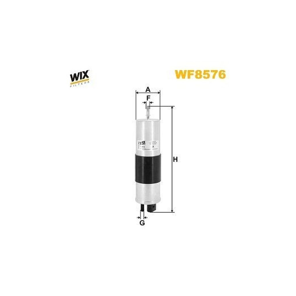 Фільтр паливний Wixfiltron WF8576 - зображення 1