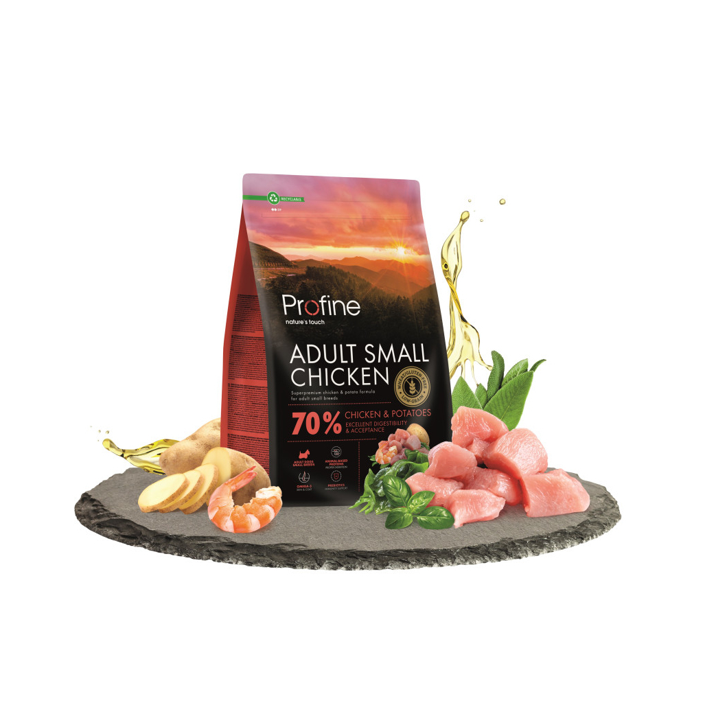 Сухий корм для собак Profine Small Chicken and Potatoes для дорослих собак дрібних порід 3 кг (8595602569991) - зображення 2