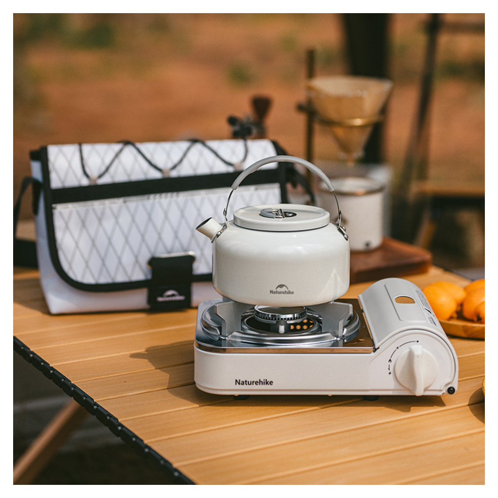 Портативна газова плитка Naturehike CNK2350CF016, біла (6927595754627) - изображение 6