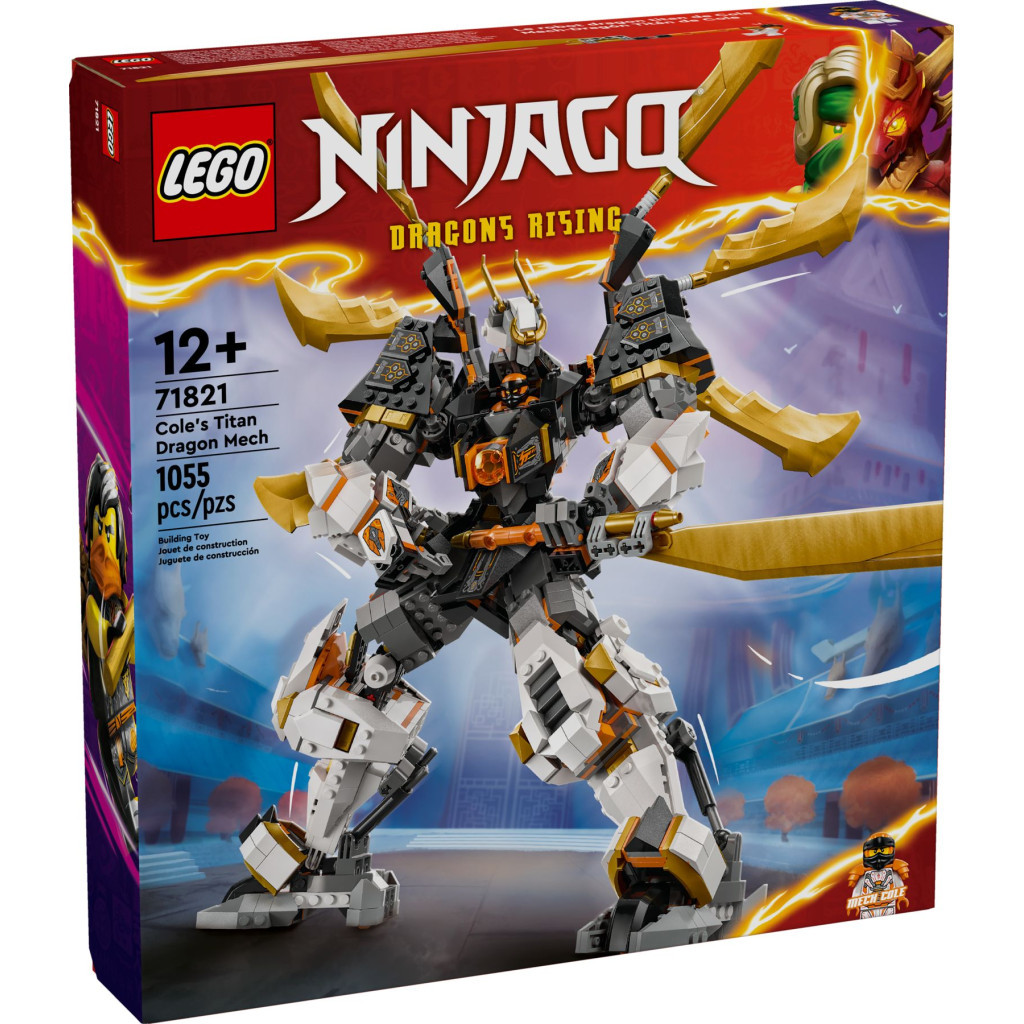 Конструктор LEGO Ninjago Драконовий робот-титан Коула (71821) - зображення 1