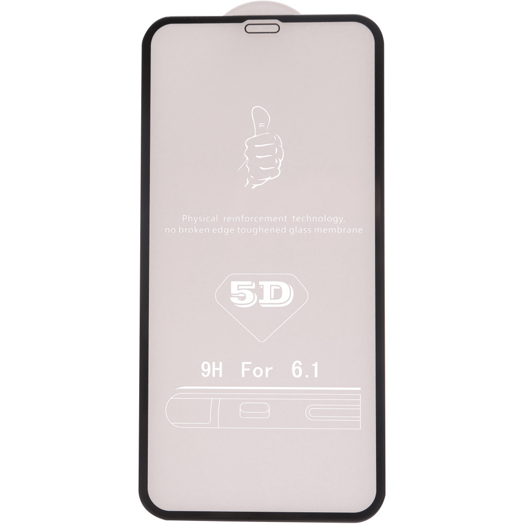 Скло захисне Drobak 5D Full Glue iPhone Xr (500273) - зображення 1