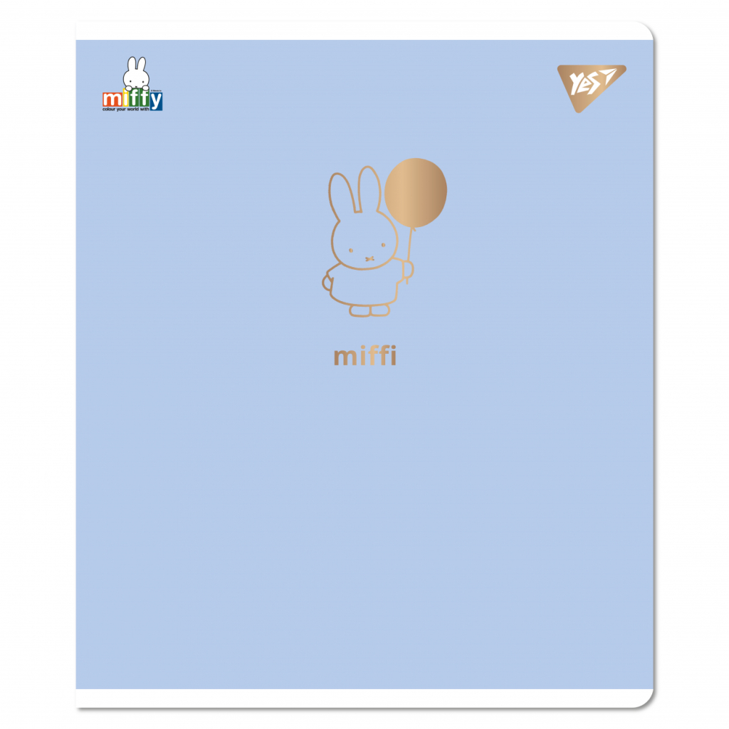 Зошит Yes Gold Miffy А5 12 аркушів клітинка (767492) - зображення 6