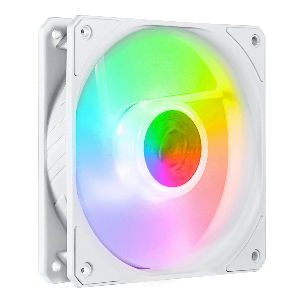 Кулер до корпусу CoolerMaster SickleFlow 120 ARGB White Edition (MFX-B2DW-18NPA-R1) - зображення 3
