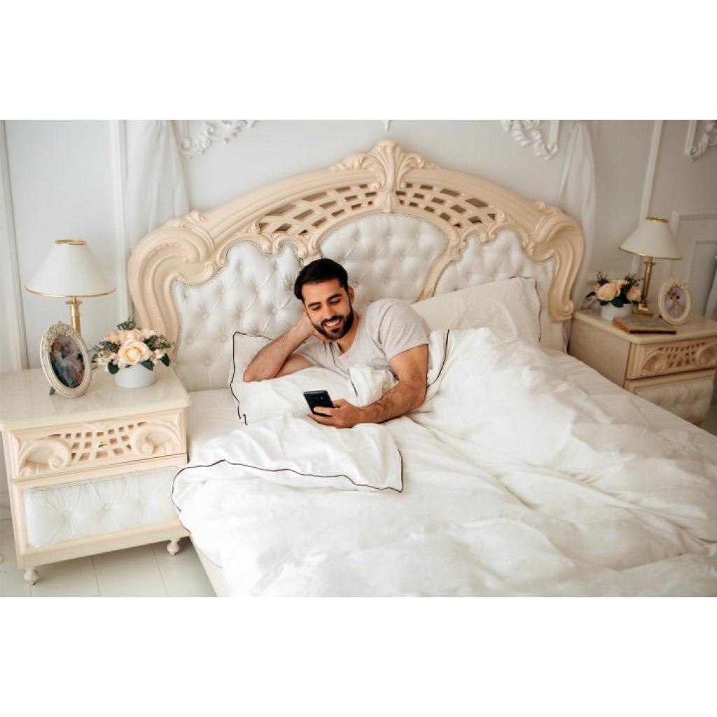Постільна білизна MirSon Сатин Premium Corner Moko White 175x210 (2200001484405) - зображення 5