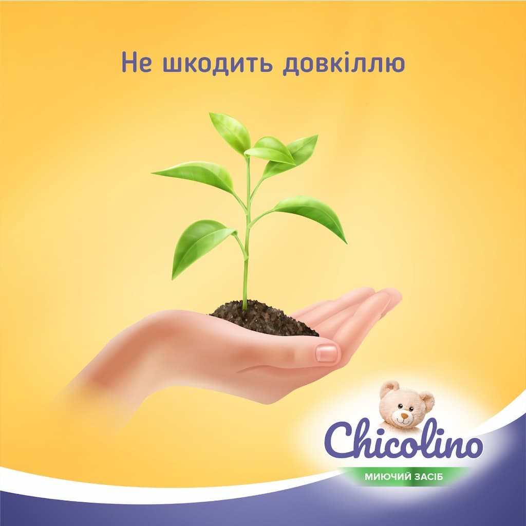 Засіб для ручного миття посуду Chicolino для дитячого посуду 500 мл (4823098413721) - изображение 8