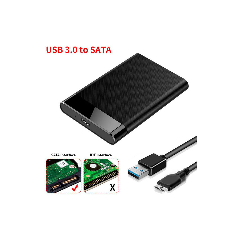 Кишеня зовнішня Dynamode 2.5" SATA/SSD HDD USB3.0 (DM-CAD-25320) - зображення 8
