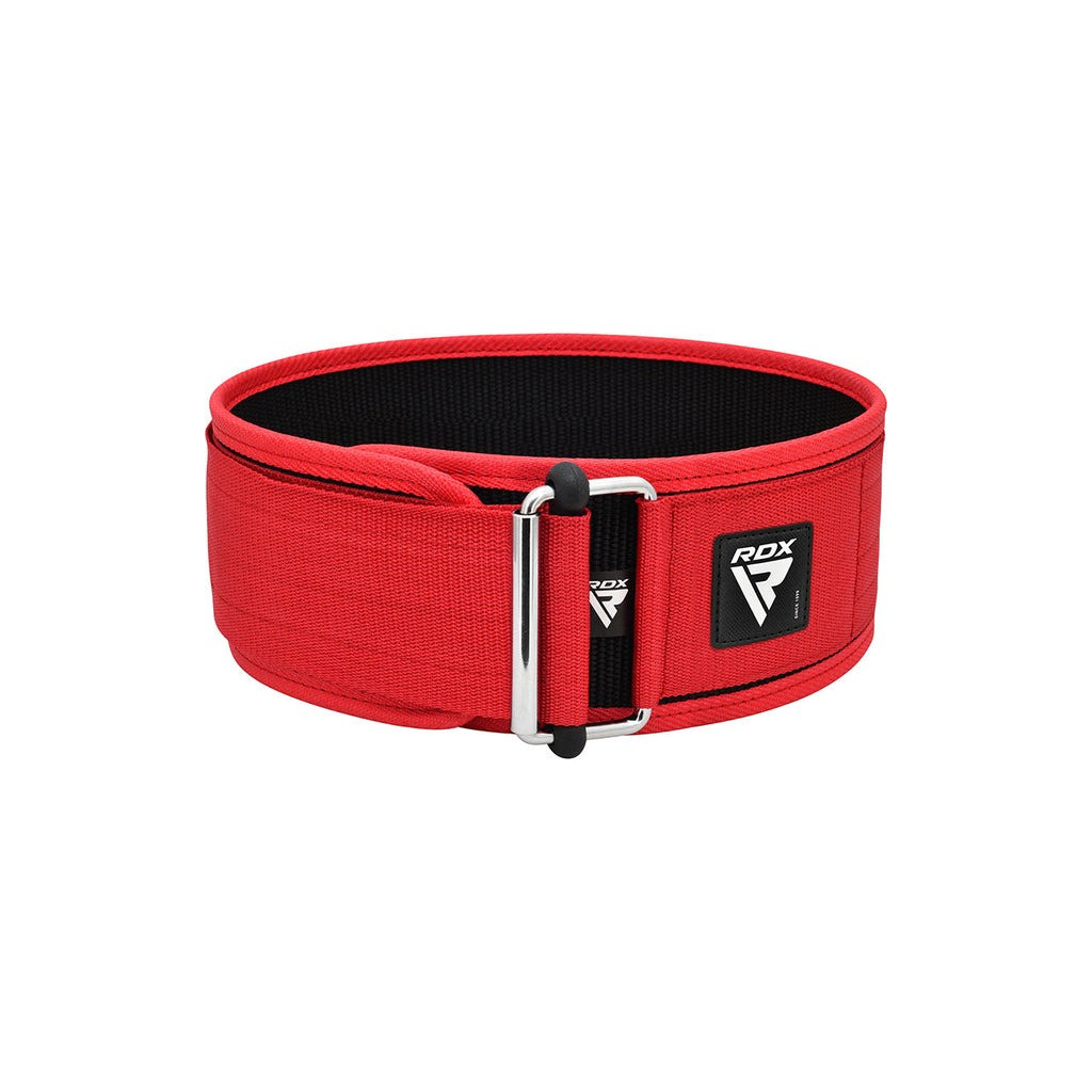 Атлетичний пояс RDX RX1 Weight Lifting Belt Red S (WBS-RX1R-S) - зображення 3