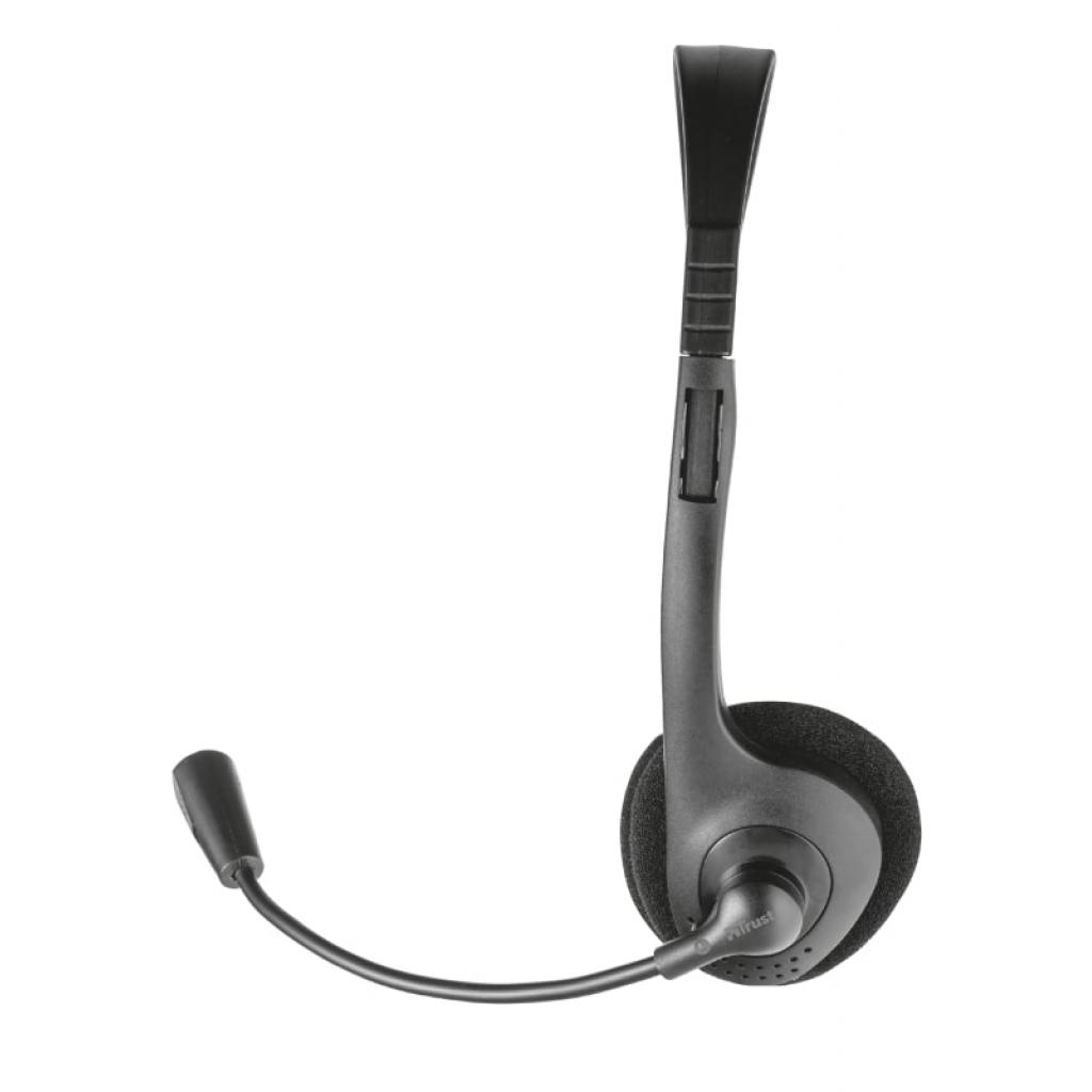 Навушники Trust Ziva Chat 3.5mm Black (21517) - зображення 3