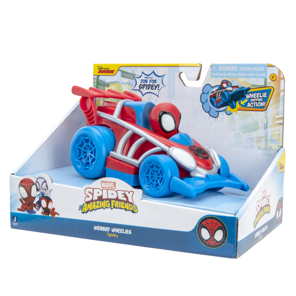 Машина Spidey інерційна Pull Back Vehicle Spidey Спайді (SNF0015) - зображення 9