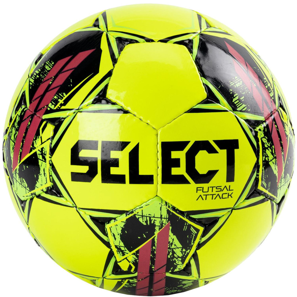 М'яч футзальний Select Attack v22 жовто-рожевий Уні 4 (5703543298426) - зображення 1