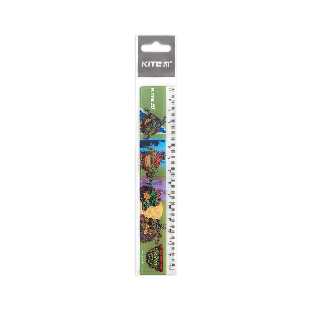 Лінійка Kite Ninja Turtles, 15 см (NT25-090) - изображение 2