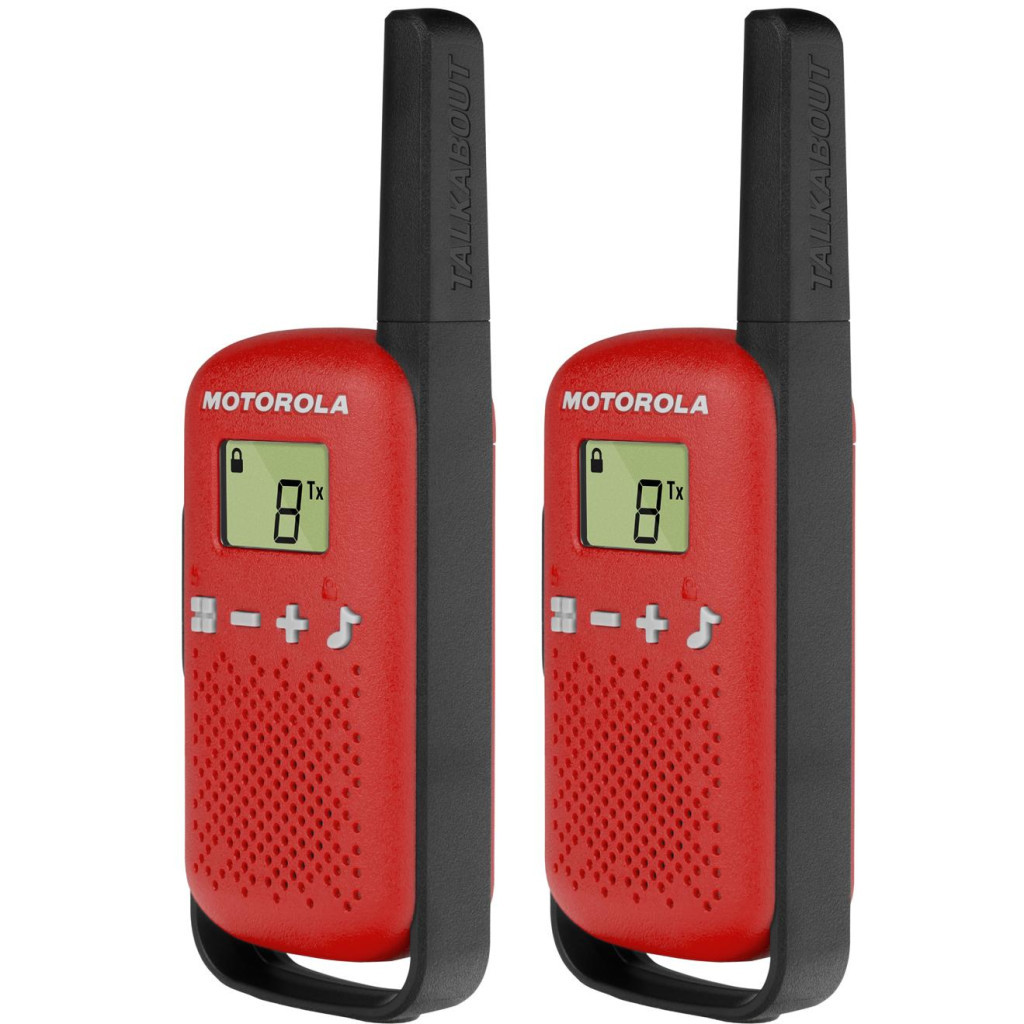 Портативна рація Motorola TALKABOUT T42 Red Twin Pack (B4P00811RDKMAW) - зображення 3