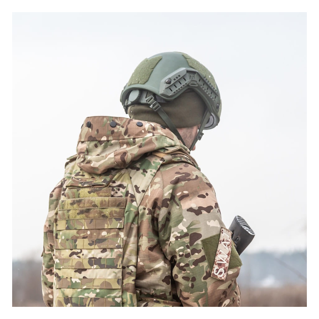Шолом військовий Ukrainian Armor FAST Устраш 2.0, розмір XL, зелений (FAST2XLRG) - зображення 3
