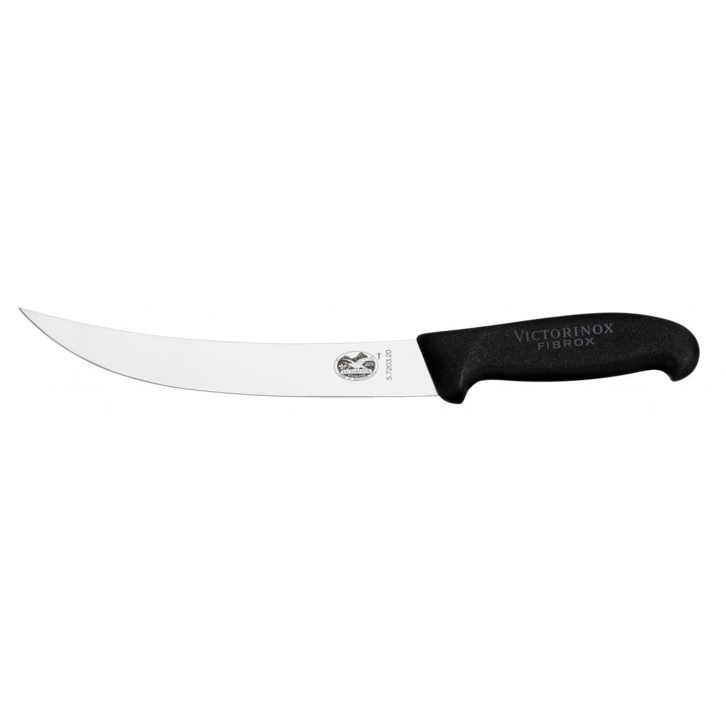 Кухонний ніж Victorinox Fibrox обвалочный 20 см, черный (5.7203.20) - зображення 1