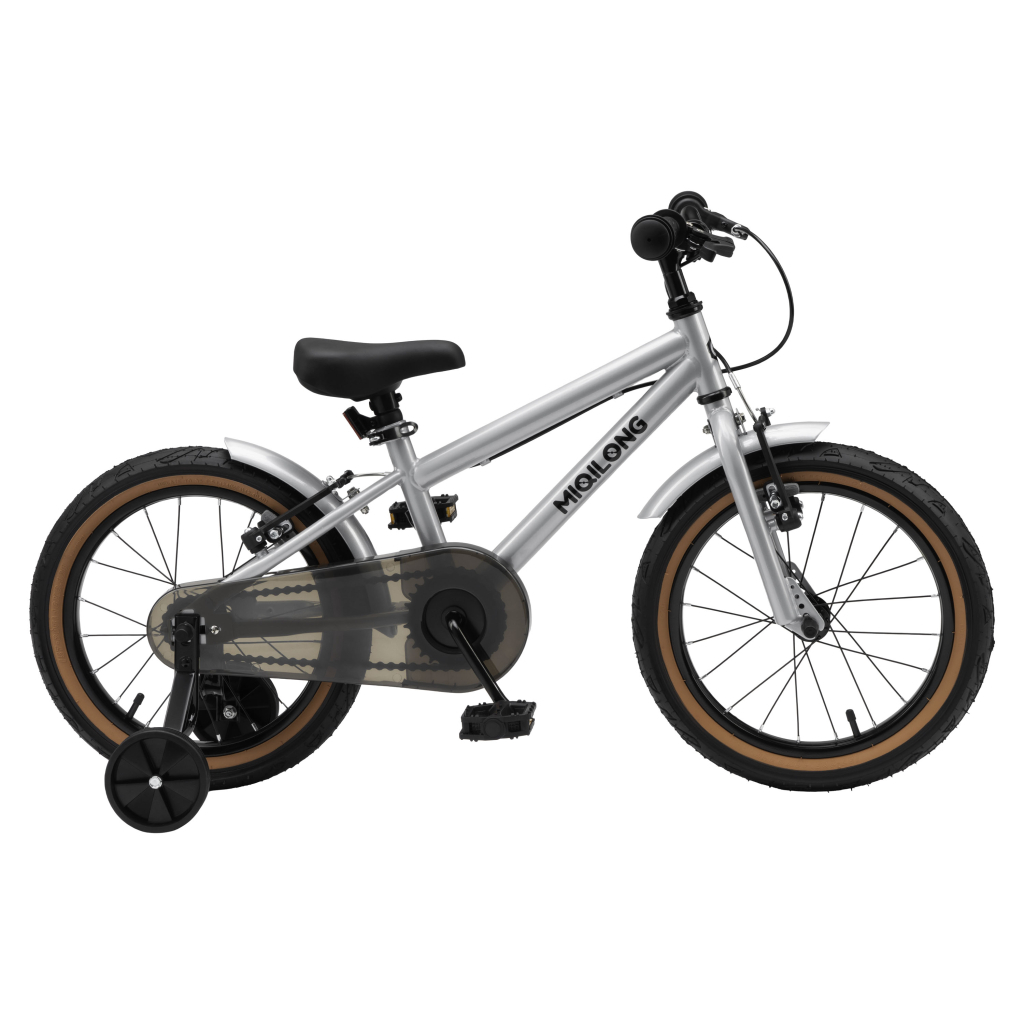 Дитячий велосипед Miqilong ST 16" срібний (RBB-ST16-SILVER) - зображення 4