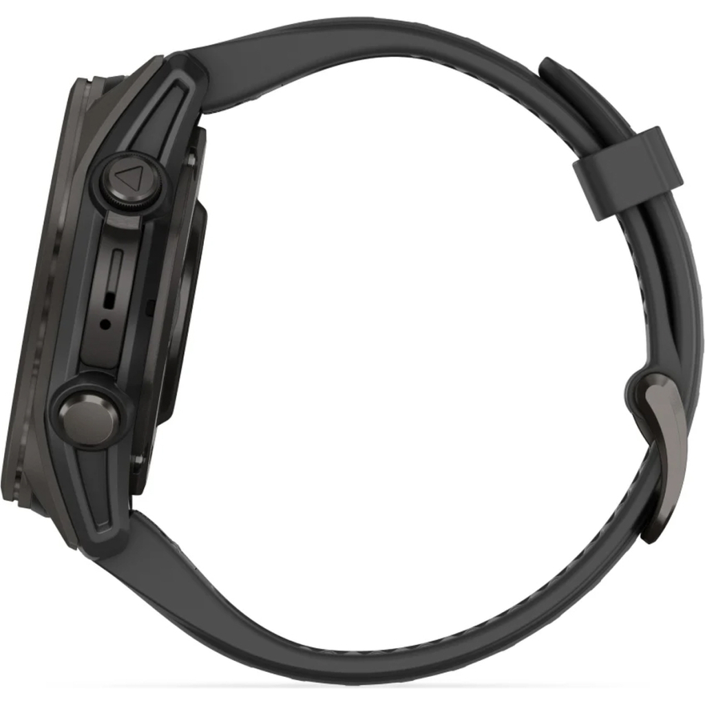 Смарт-годинник Garmin fenix 8 43mm, AMOLED, Saph, CrbnGry Ti/Blk, Blk/PebblGryBnd, (010-02903-21) - изображение 5