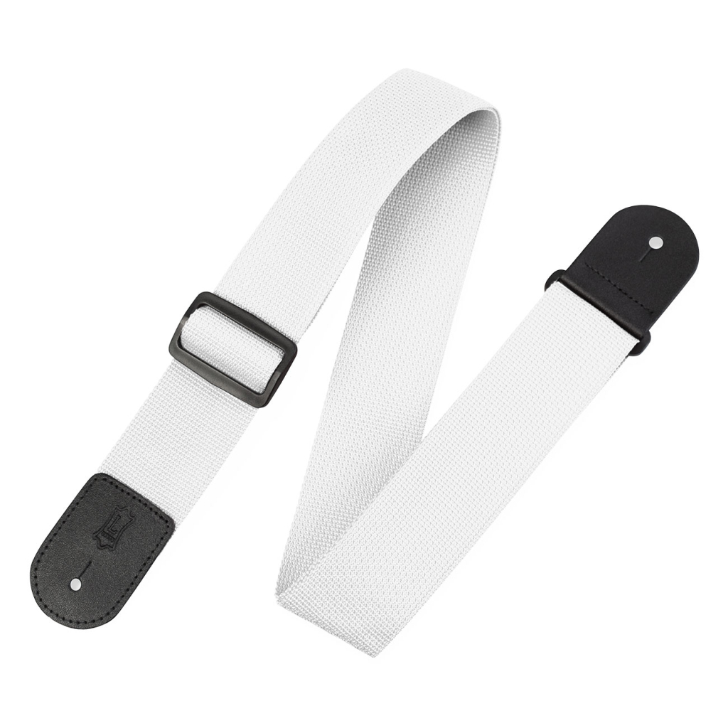 Ремінь для гітари Levy's Classics Series Polypropylene Guitar Strap White (M8POLY-WHT) - изображение 1
