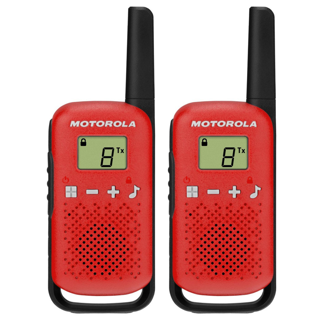 Портативна рація Motorola TALKABOUT T42 Red Twin Pack (B4P00811RDKMAW) - зображення 2