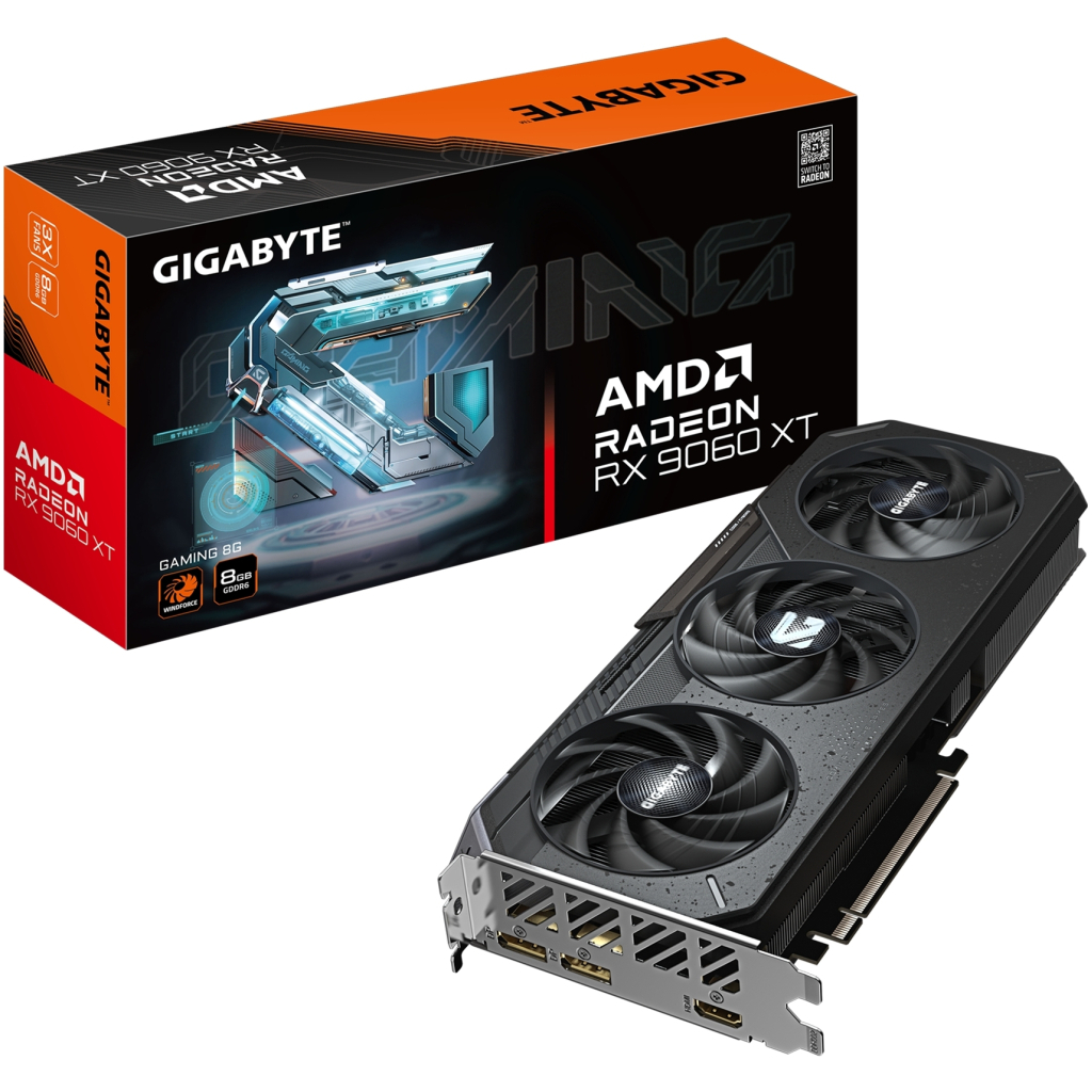 Відеокарта GIGABYTE Radeon RX 9060 XT 8Gb GAMING (GV-R9060XTGAMING-8GD) - зображення 10