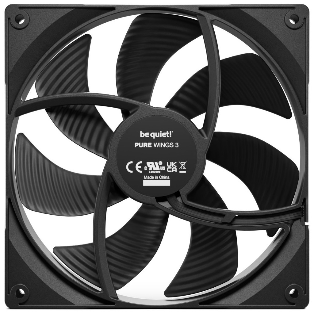 Кулер до корпусу Be quiet! PURE WINGS 3 120mm (BL104) - зображення 4