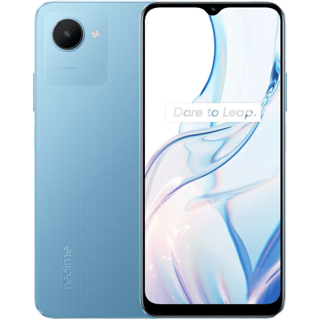 Мобільний телефон realme C30s 3/64Gb (RMX3690) Stripe Blue - зображення 1