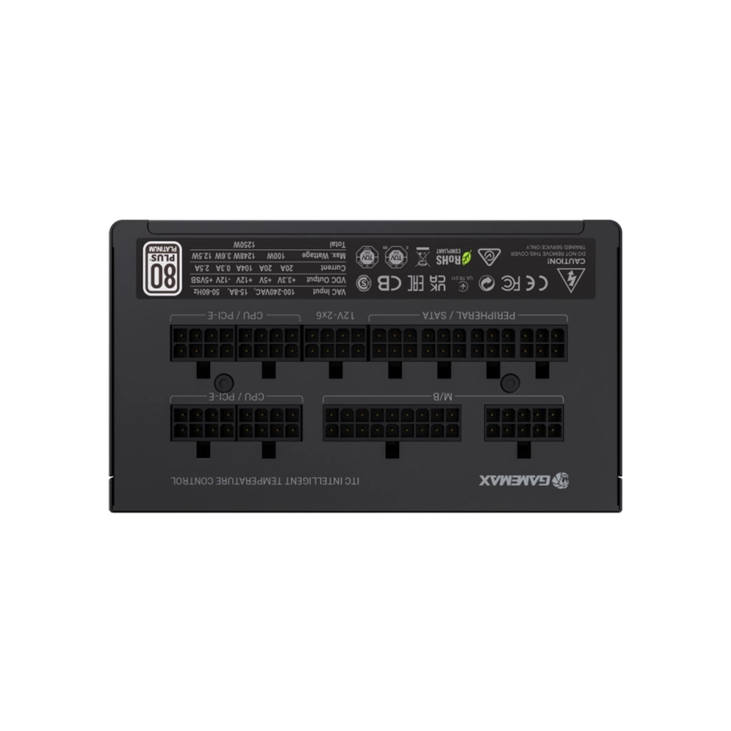 Блок живлення Gamemax 1250W (GX-1250 PRO BK(ATX3.1PCIe5.1)) - зображення 7