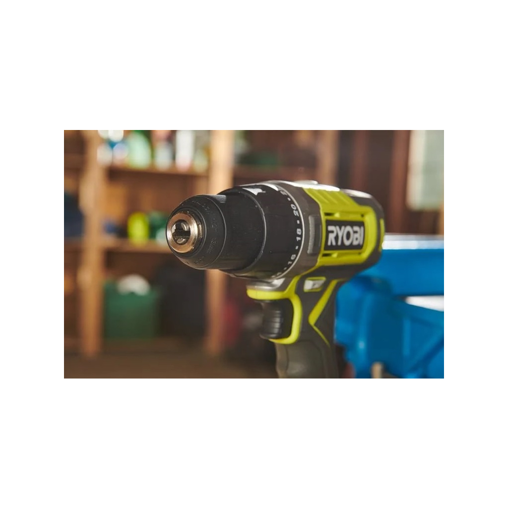 Шуруповерт Ryobi ONE+ RDD18-2C415S 18V, 1х4Ah, 1х1.5Ah, 52Нм, 450/1750об/хв 1.3кг сумка (5133005612) - зображення 3