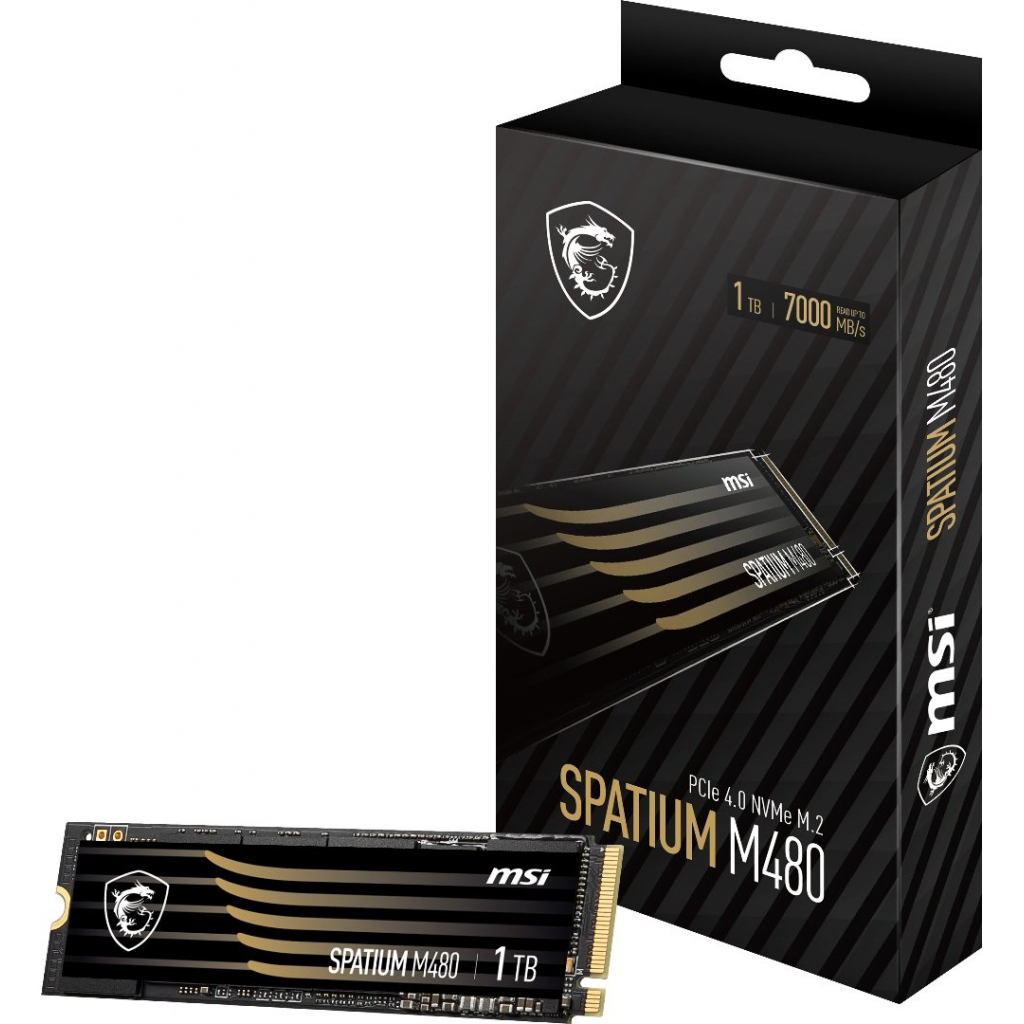 Накопичувач SSD M.2 2280 1TB SPATIUM M480 MSI (S78-440L490-P83) - зображення 5